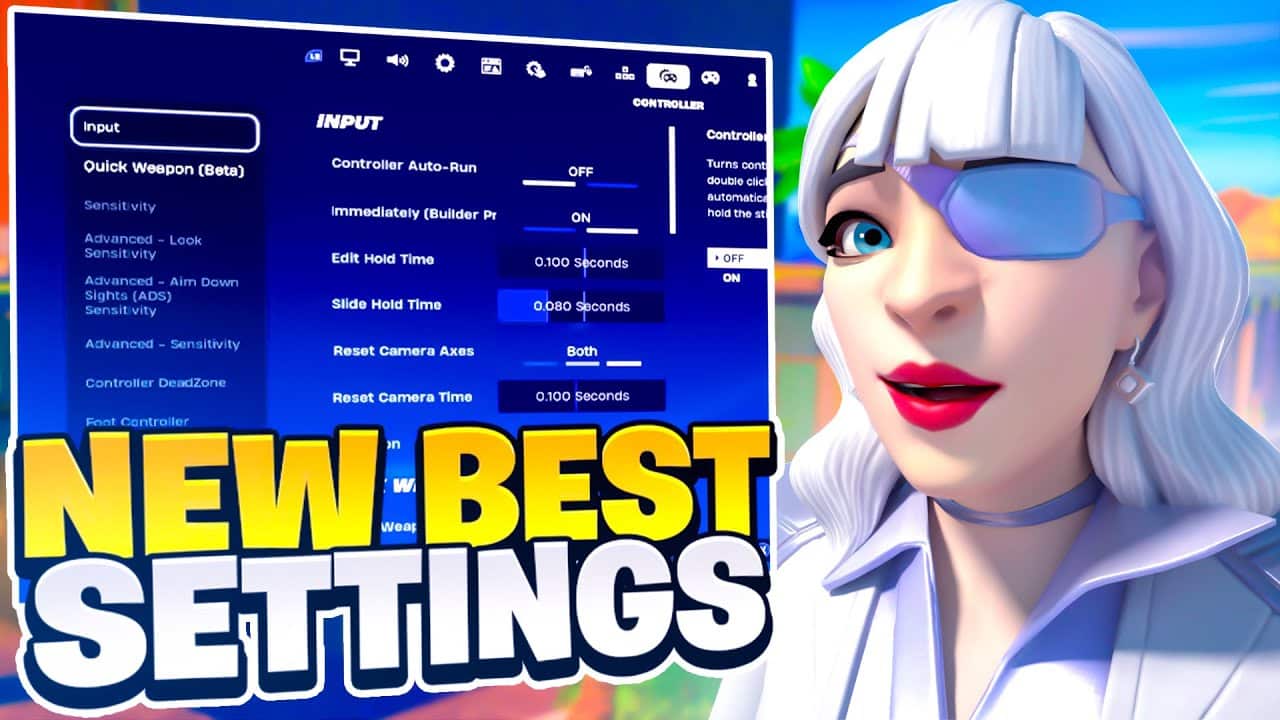 Carter K The Best Controller Settings For Fast Edits And Aimbot