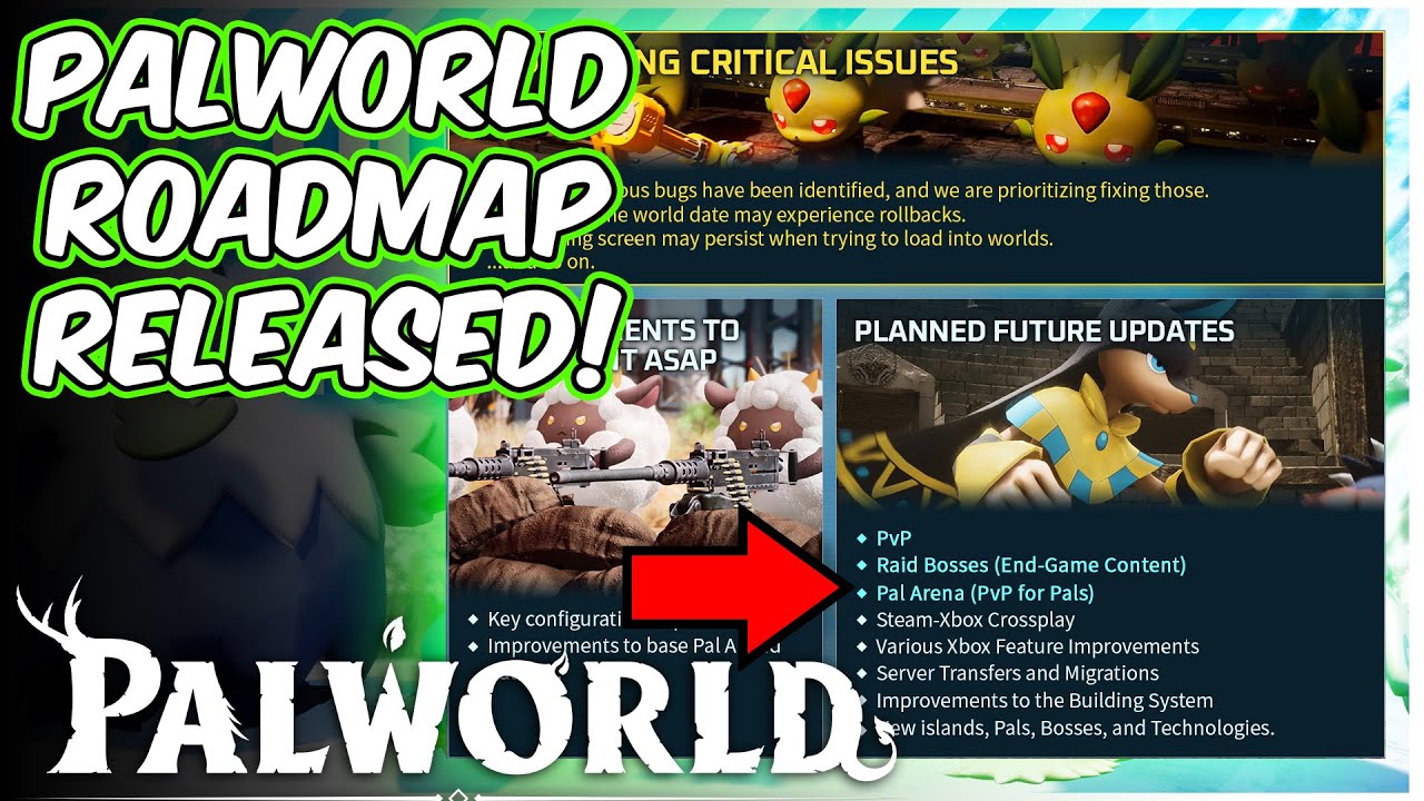 Palworld Roadmap All Future Updates Content Drops Explained Hot Sex