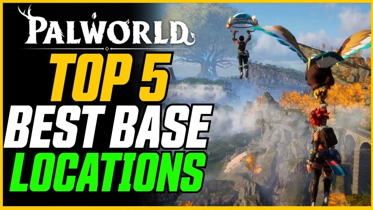 Moxsy Palworld Best Base Locations Infinite Resource Farms