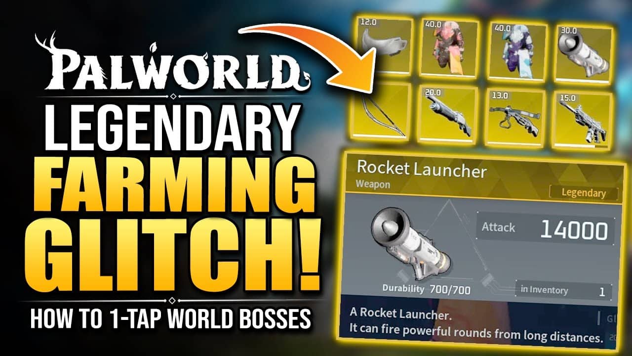 Legendary Shotgun Schematic Palworld How To Get Legendary P