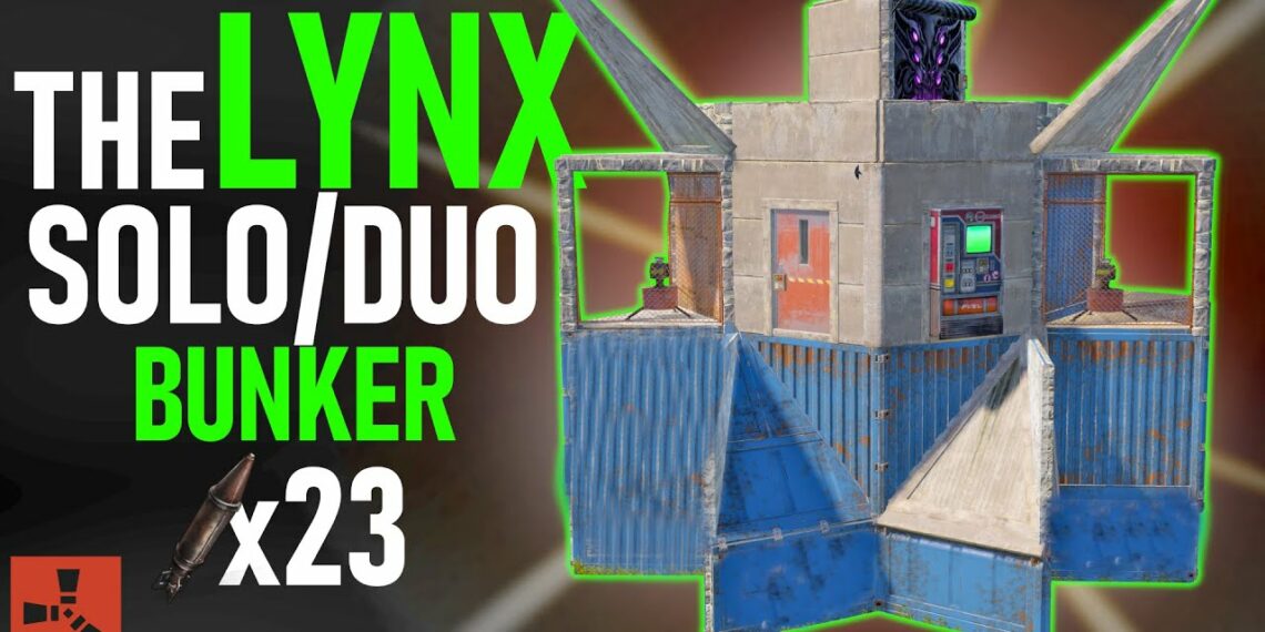 Leftyyp The Lynx Cheap Solo Bunker Rust Base Design Solo Duo