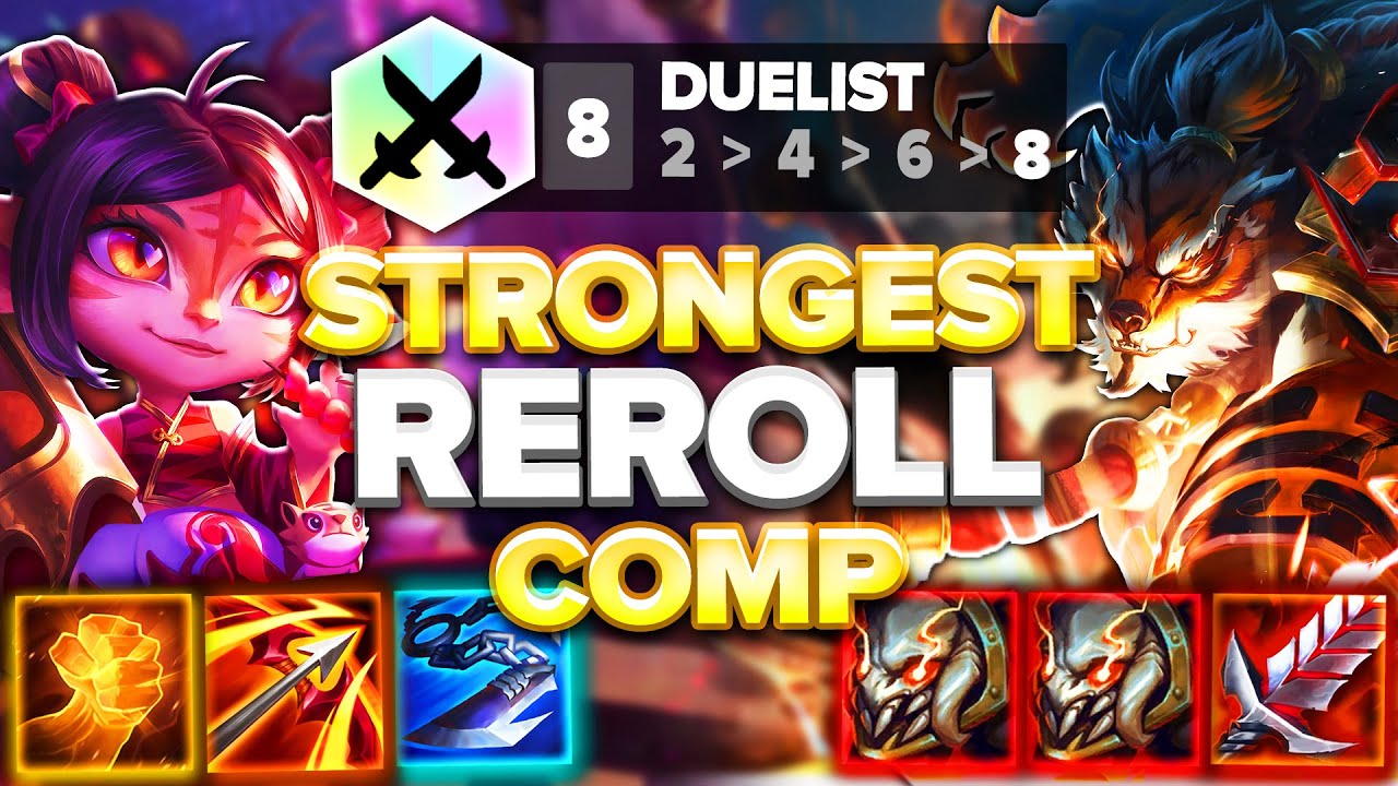 CammyTFT THIS DUELIST REROLL COMP IS JUST FREE LP Teamfight