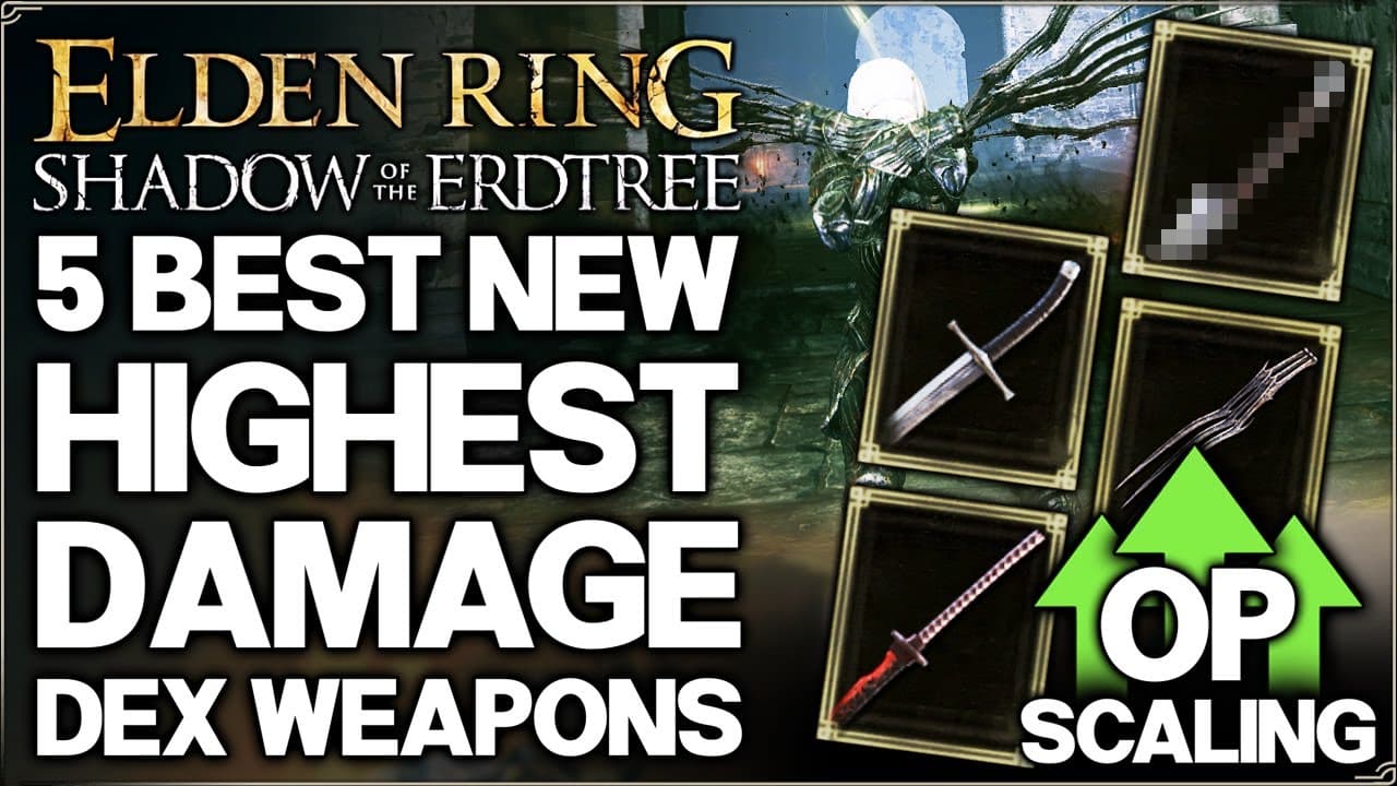 RageGamingVideos The 5 New Best MOST OP Dexterity Weapons In Game