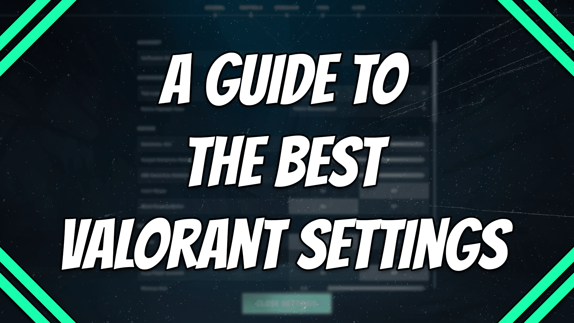Valorant guide: The best graphics, minimap, and other settings you should  know