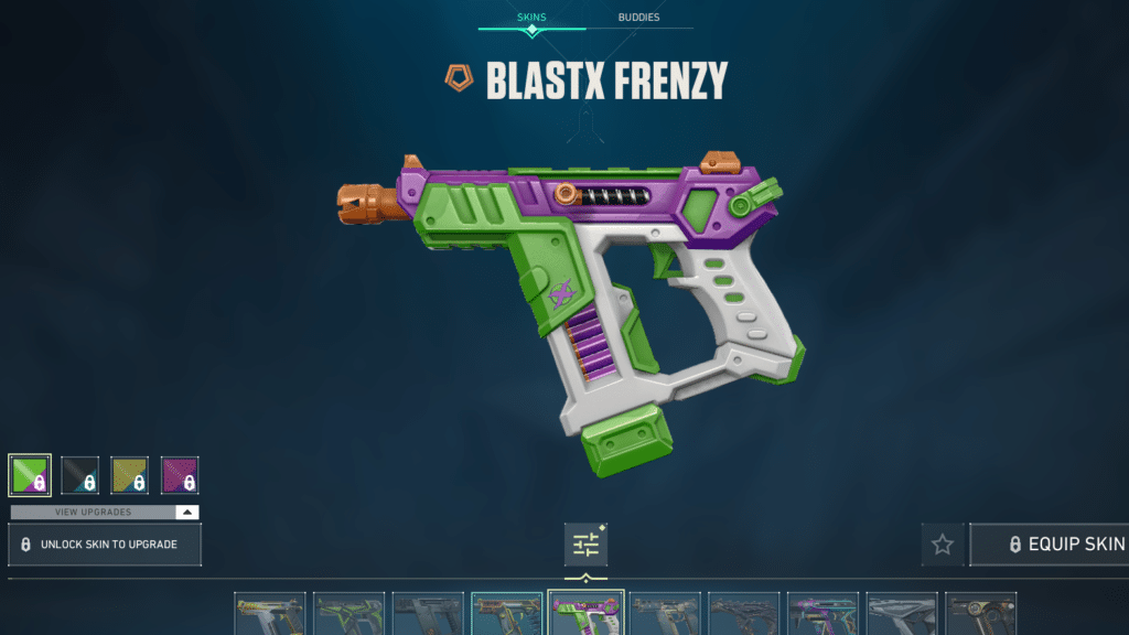 BlastX Frenzy Skin for Valorant Frenzy