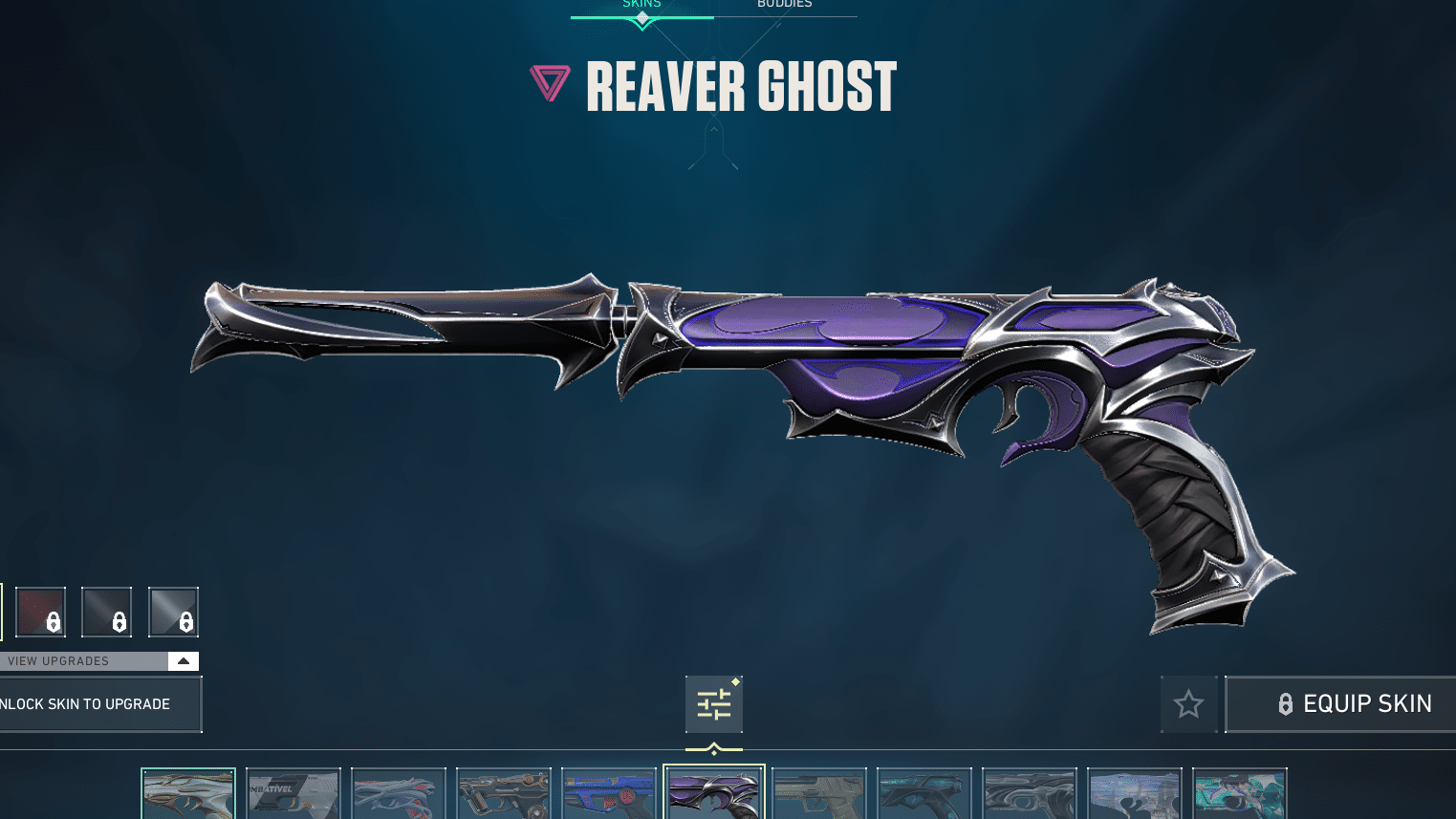 9 Best Ghost Skins In Valorant   Ghost Reaver 