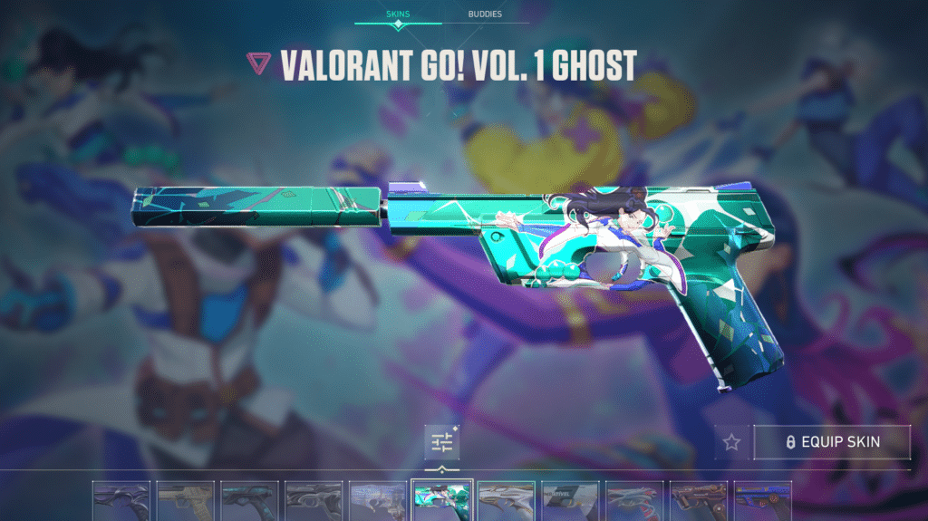 9 Best Ghost Skins In Valorant 