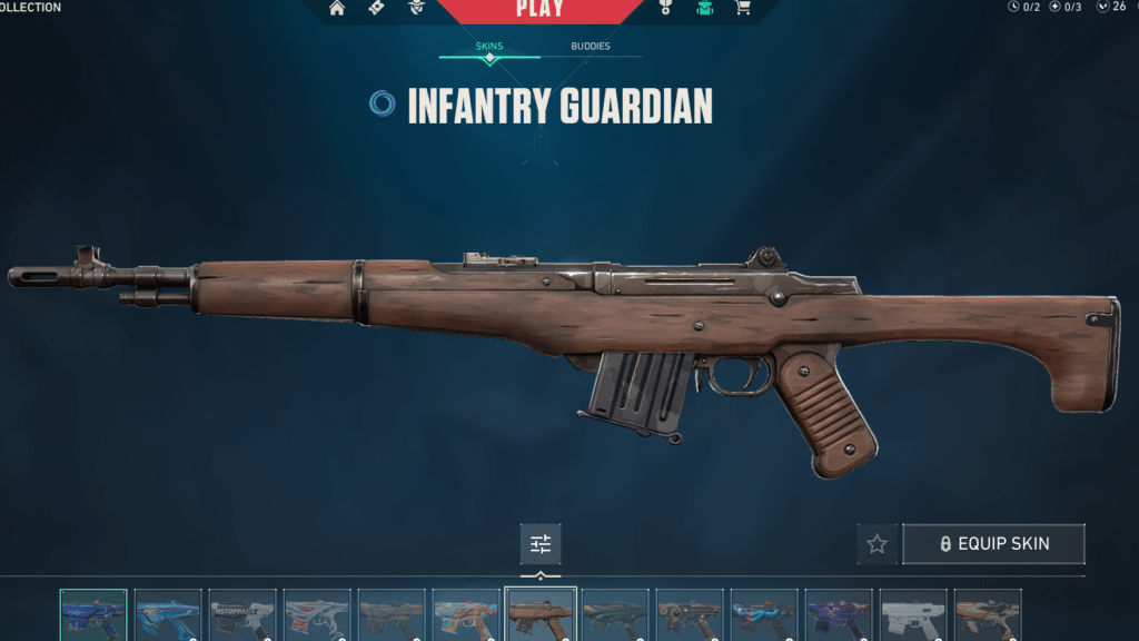 9 Best Guardian Skins In Valorant   Guardian Infantry 1024x576 