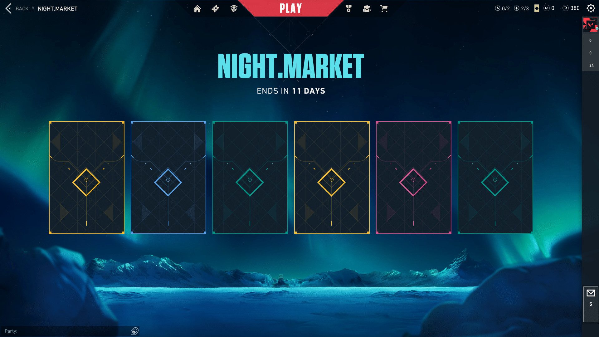 Complete List Of All Night Market Skins In Valorant