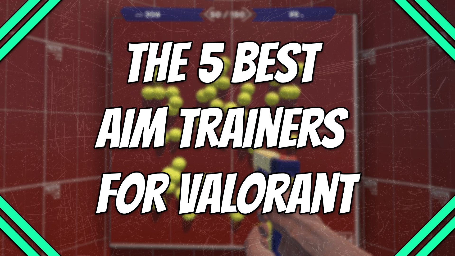 These are best Valorant aim training methods in KovaaK's 
