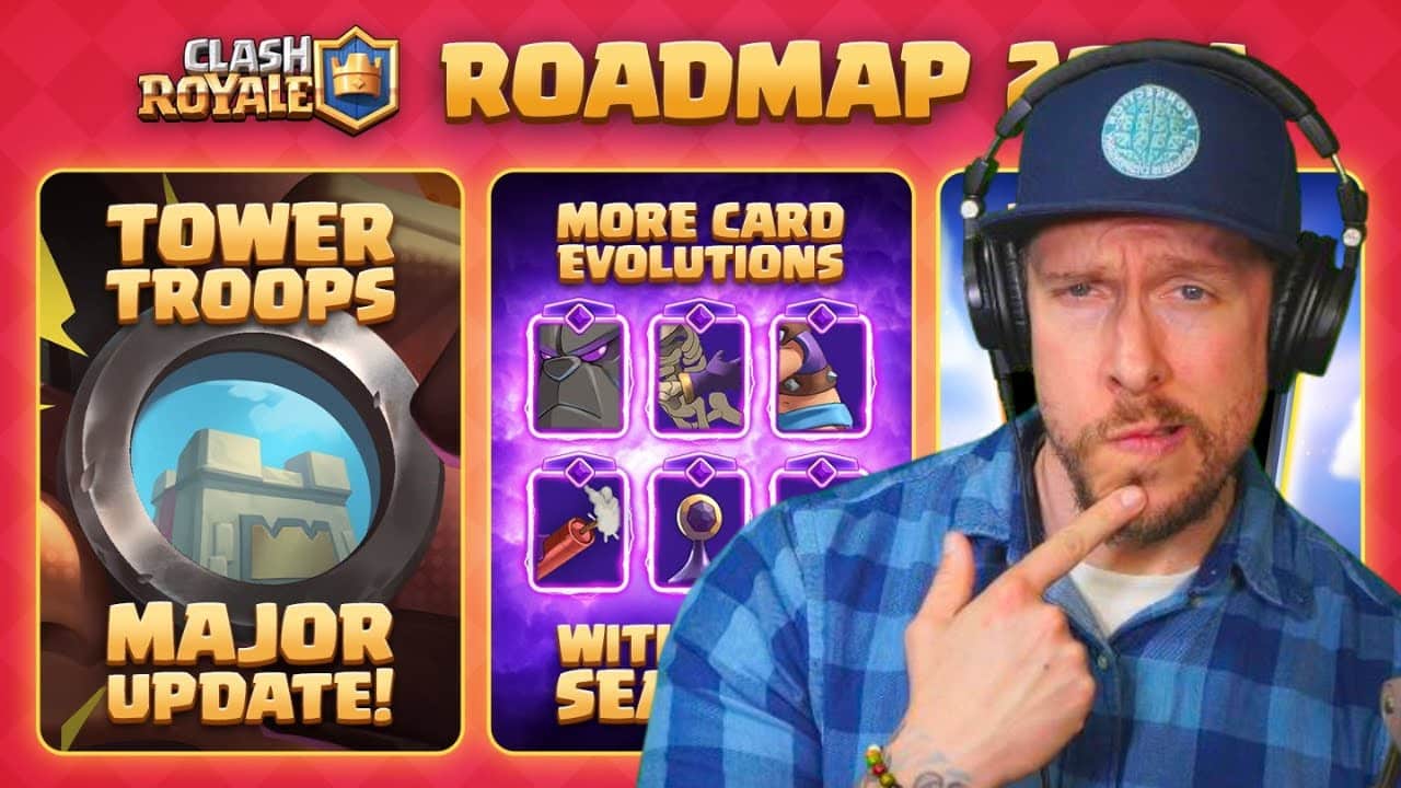 Chat With Ash Clash Royale's Major Update New Champ & Tower Troops!