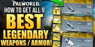 DPJ Palworld How To Get ALL 9 BEST LEGENDARY WEAPONS ARMOR   Dpj Palworld How To Get All 9 Best Legendary Weapons Armor Schematics 9 Items Guide Tips Tricks 390x195 