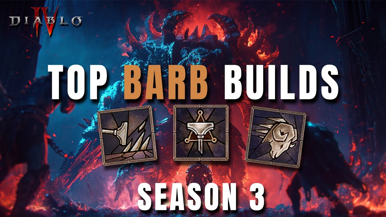 Rob2628 Rob2628 BARB BEST CLASS FOR Season 3 TOP BUILDS TIER   Rob2628 Rob2628 Barb Best Class For Season 3 Top Builds Tier List Diablo 4 