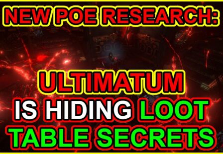 sirgog poe ultimatum s trialmaster hides loot table secrets unique item drop rates path of exile 3 23