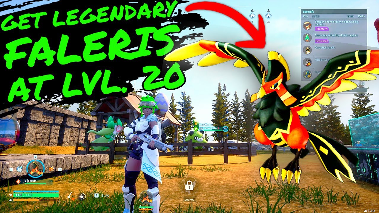 Teachers Game Too: How To Get LEGENDARY FELARIS at Level 20 in PALWORLD!!!