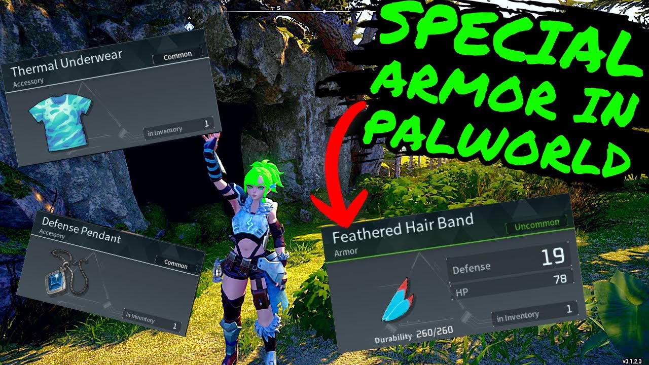 Teachers Game Too How to Get Special Custom Armor in Palworld