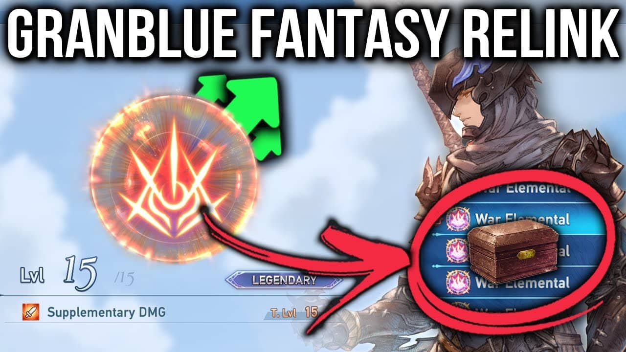 Arekkz Gaming Granblue Fantasy Relink How To Get The 2 BEST Rarest   Arekkz Gaming Granblue Fantasy Relink How To Get The 2 Best Rarest Sigils War Elemental Supplementary Damage 