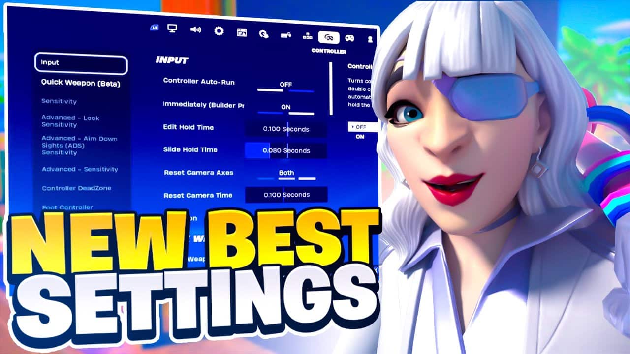 Carter2k: The Best Controller Settings for Fortnite Chapter 5