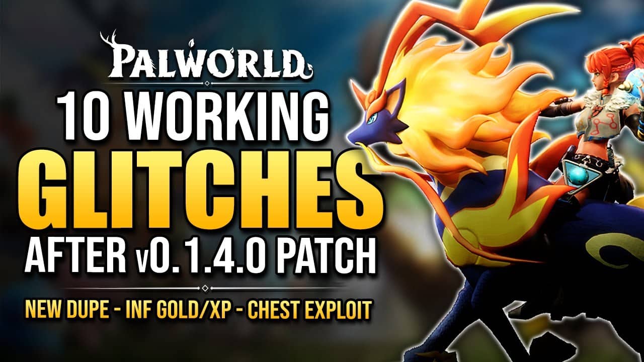 DPJ Palworld 10 GLITCHES that WORK AFTER LATEST PATCH NEW DUPE