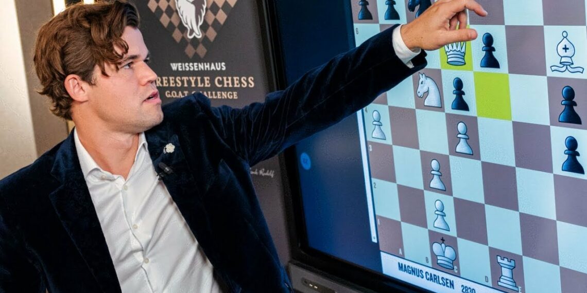 Magnus Carlsen Analyzing How He Became CHAMPION in Freestyle Chess