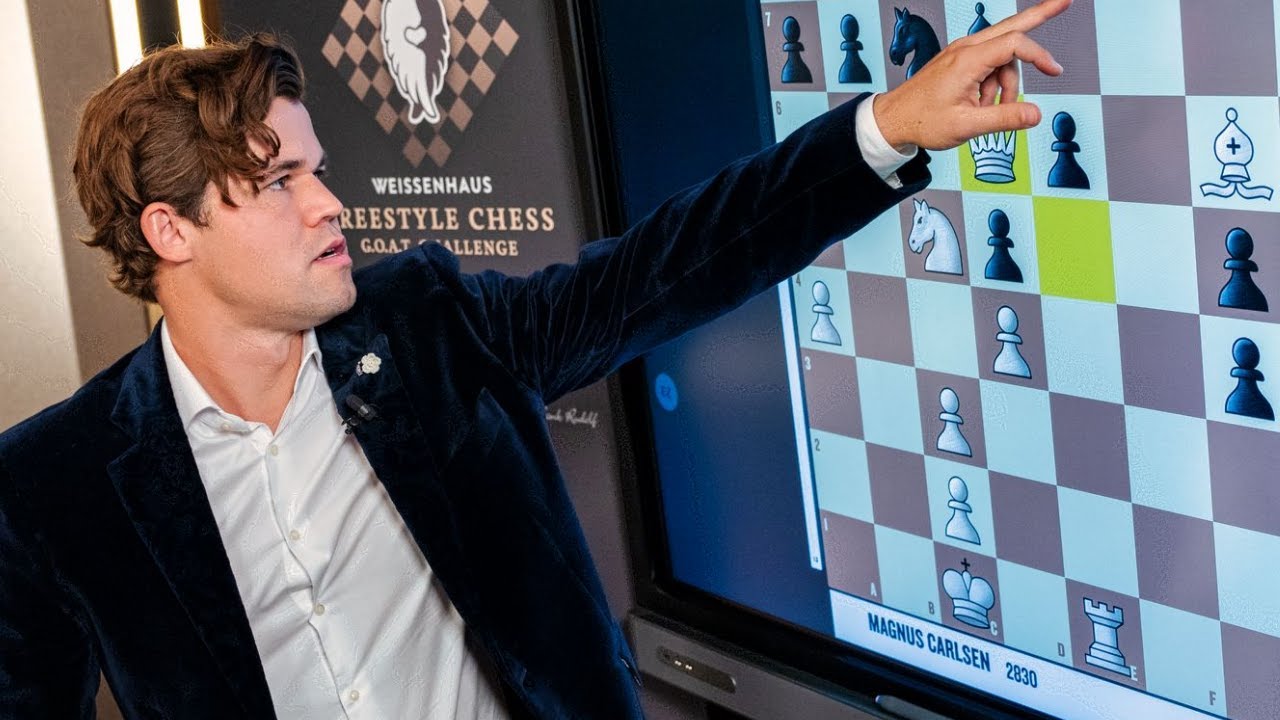 Magnus Carlsen Analyzing How He Became CHAMPION in Freestyle Chess