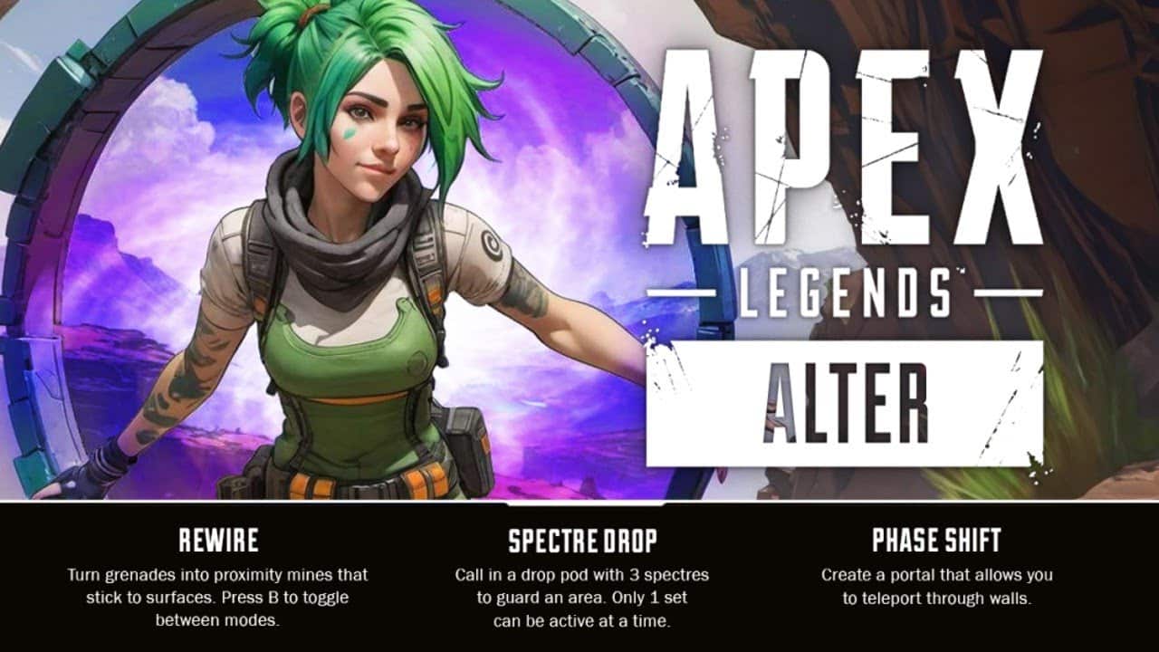 Apex Legends New Legend Alter: Abilities & Gameplay   YouTube