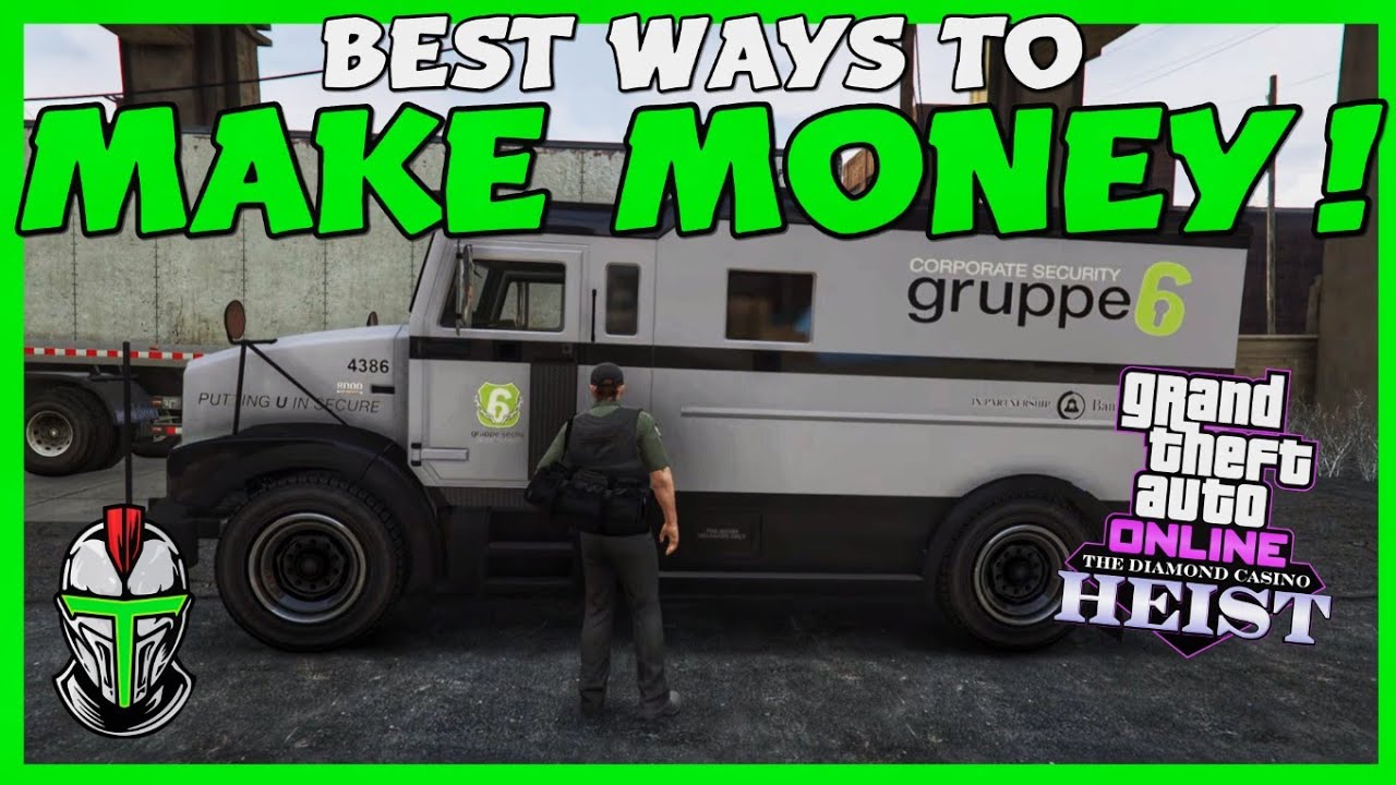 Tylarious Best Ways To Make Money In GTA Online Casino Heist Big Con