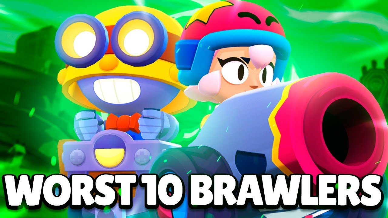 SpenLC Brawl Stars The Worst 10 Brawlers in Brawl Stars Season 24