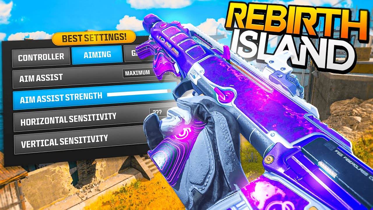 RaidAway: The Absolute BEST SETTINGS in REBIRTH ISLAND! 🎮 (Controller ...