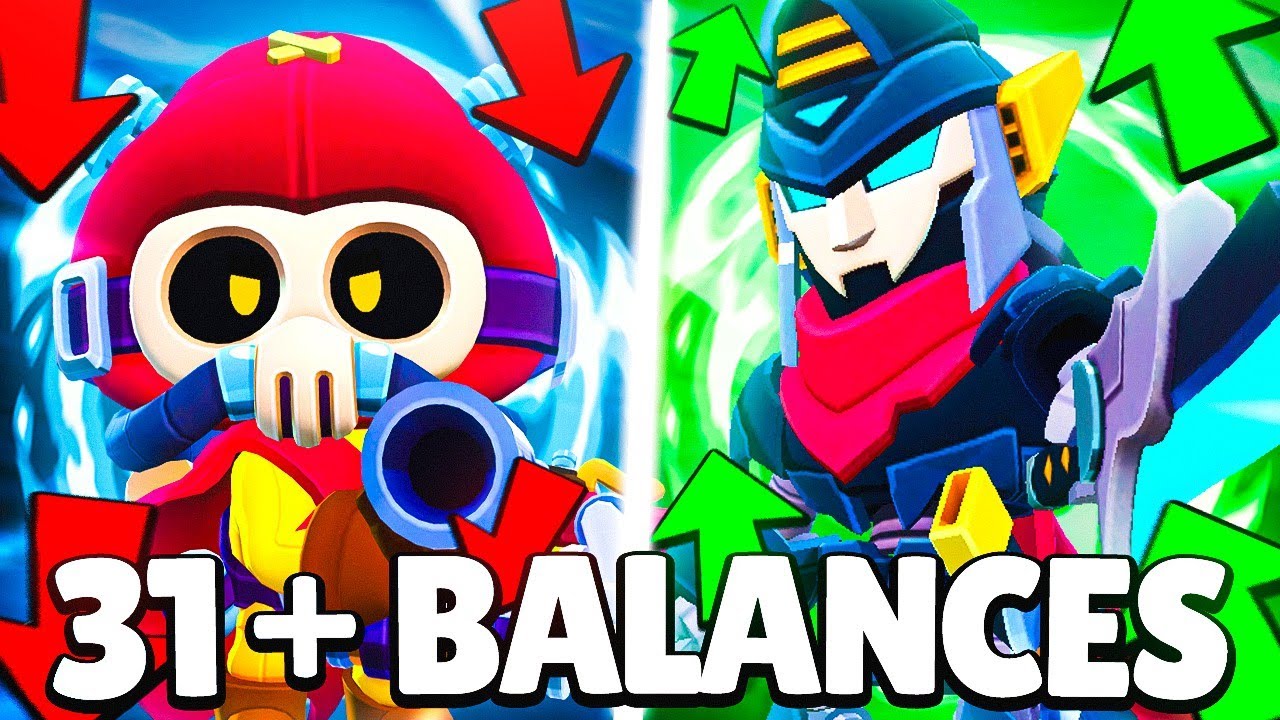 SpenLC Brawl Stars 31+ BALANCES, Chuck Now *BROKEN* + RANKING NEW