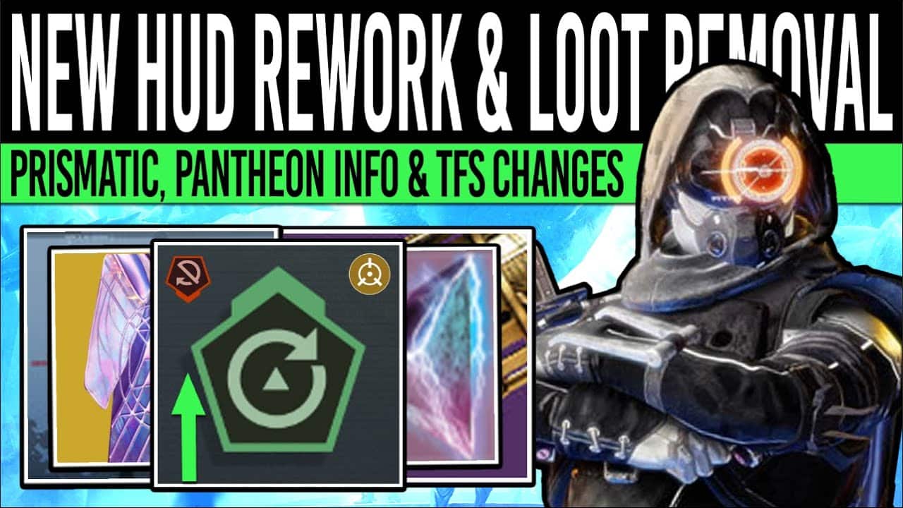 Xhoundishx: Destiny 2's Big Hud Rework & Loot Removal