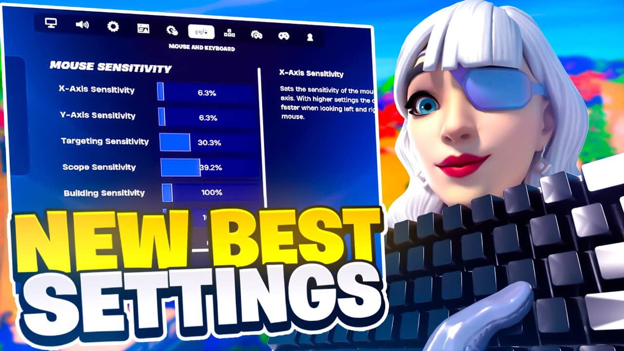 Dominate Fortnite: Pro Keyboard & Mouse Settings (2024)