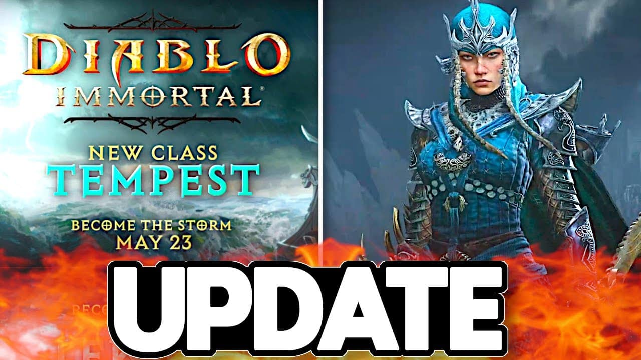 Diablo Immortal Tempest Class: Release Date & Gameplay