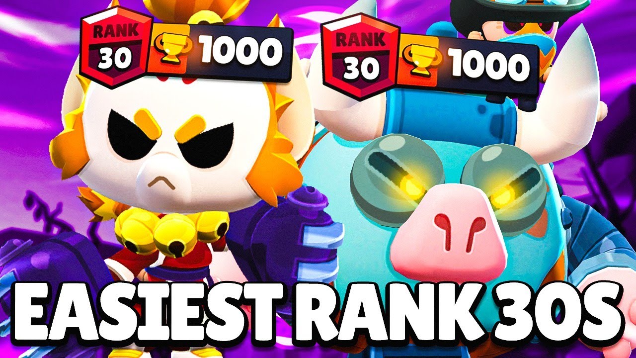 SpenLC – Brawl Stars: 10 САМЫХ ПРОСТЫХ 30-х рангов в Brawl Stars