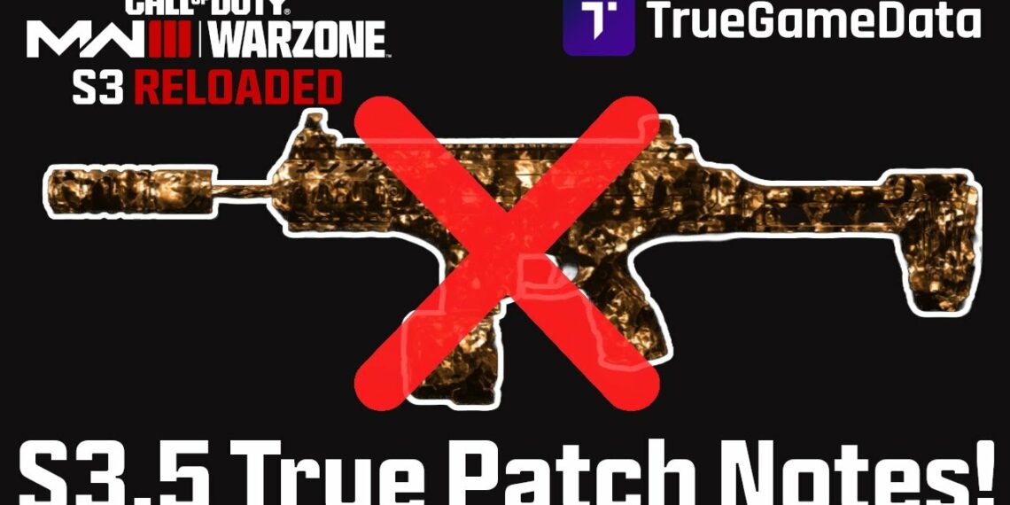 TrueGameData: [WARZONE] Season 3 Reloaded EXACT Patch Notes! All ...