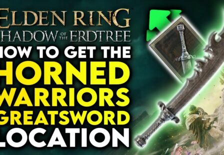 arekkz gaming elden ring shadow of the erdtree how to get horned warrior greatsword great strength weapon
