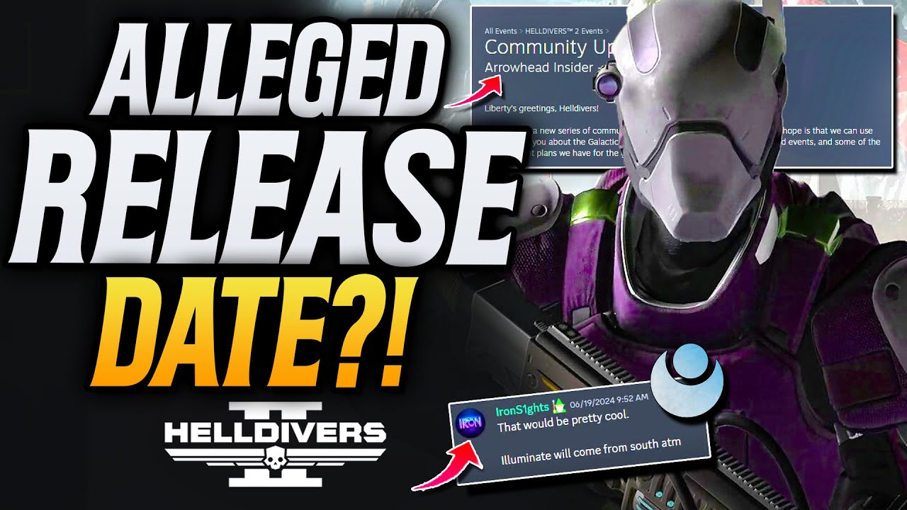 Cloud Plays Helldivers 2 NEW Arrowhead Insider! Illuminate Release