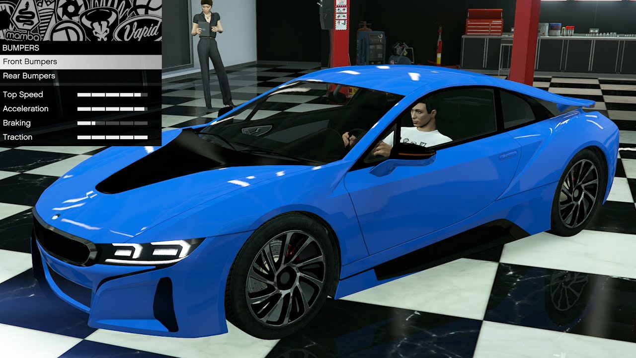 Digital Car Addict: Кастомизация Ubermacht Niobe в GTA 5