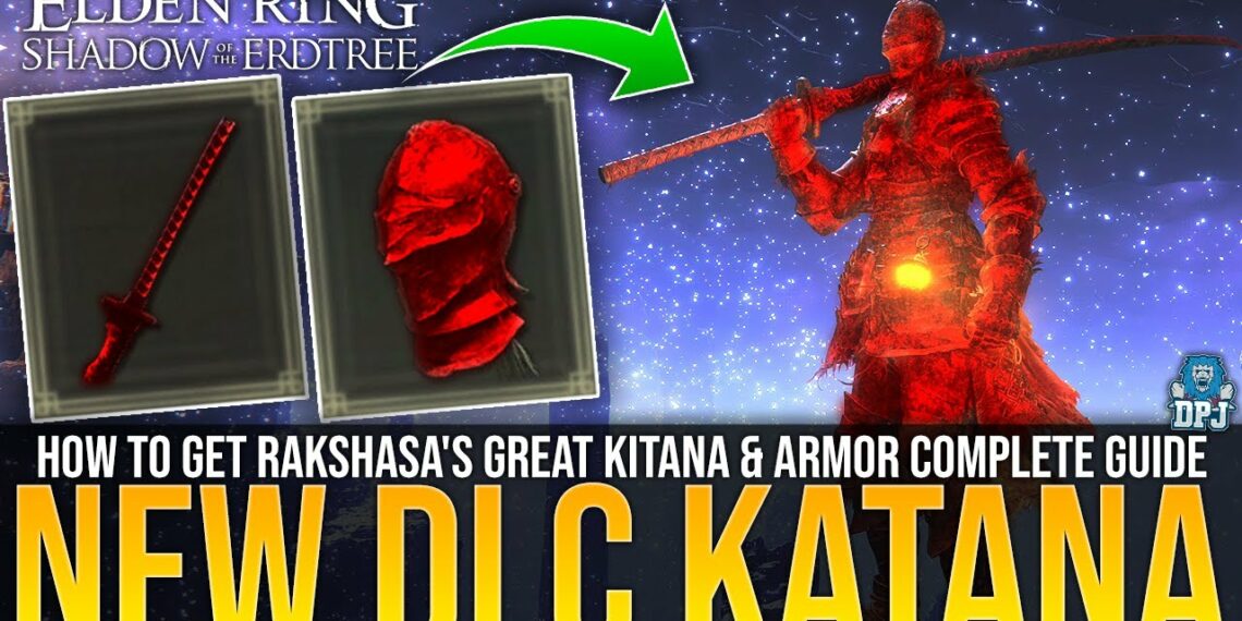 DPJ: Elden Ring NEW OP KATANA You NEED TO GET! - How To Get Rakshasa's ...