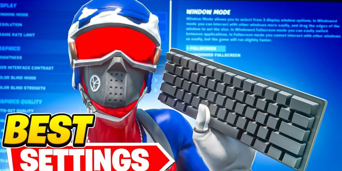 Best Fortnite Keyboard & Mouse Settings (2024 Guide)