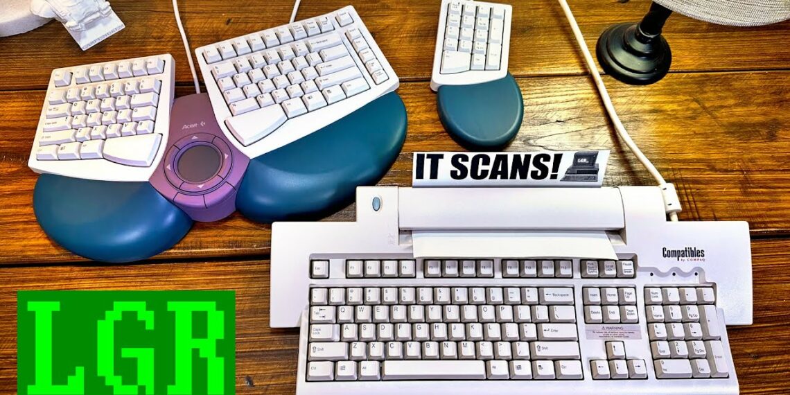 LGR: Weird 90s PC Keyboards - The Scanner & THE FUTURE