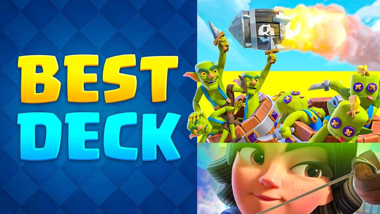 Mortenroyale[ENG]: The Best Evolution Goblin Barrel Deck In Clash Royale! 🏆