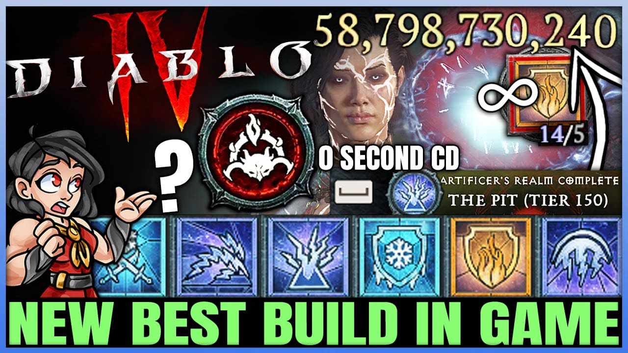 RageGamingVideos: Diablo 4 - New Best BILLION DAMAGE IMMORTAL Teleport ...