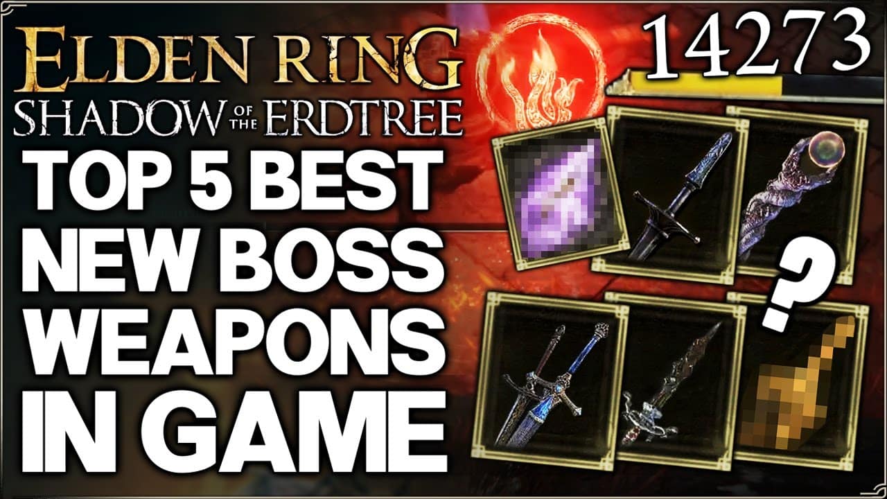 RageGamingVideos Shadow Of The Erdtree Top 5 New MOST POWERFUL Boss   Ragegamingvideos Shadow Of The Erdtree Top 5 New Most Powerful Boss Weapons Remembrance Weapon Guide Elden Ring 