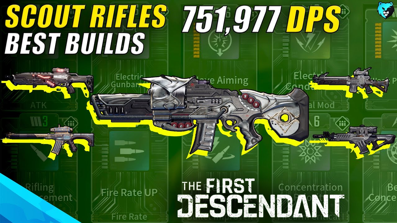 DrybearGamers: The Best Scout Rifles Weapon Build Guide in The First Descendant