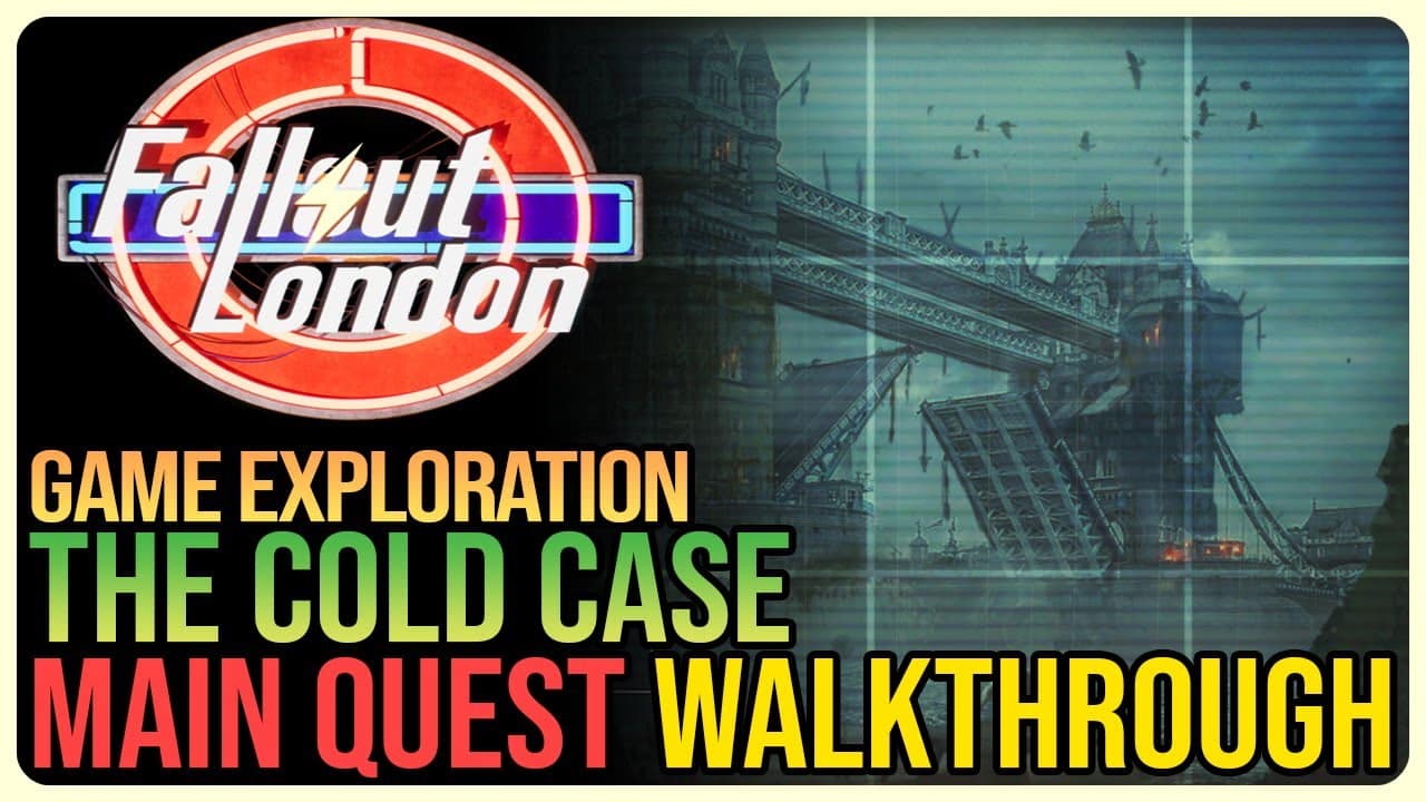 Канал Game Guides: Cold Case Fallout London – раскрывая тайны Убежища