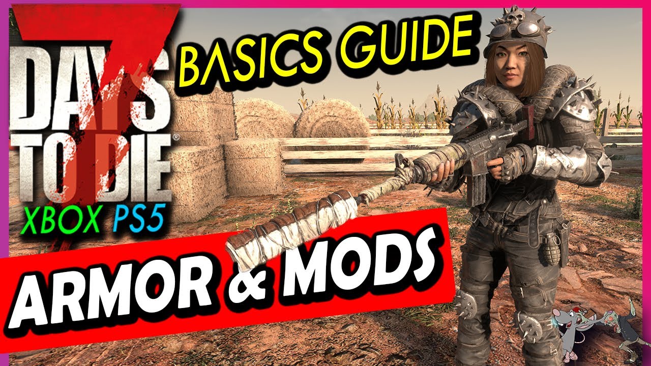 Jade PG: 7 DAYS TO DIE Xbox/Ps5 1.0 Armor Guide, Clothing Mods And How To Craft Legendary Gear