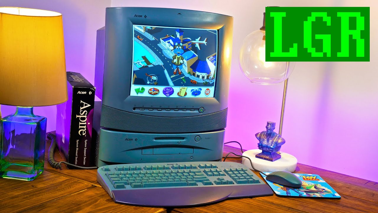 LGR: первый Acer Aspire! Настольный компьютер с Windows 95 за 2500 долларов 1995 года выпуска.