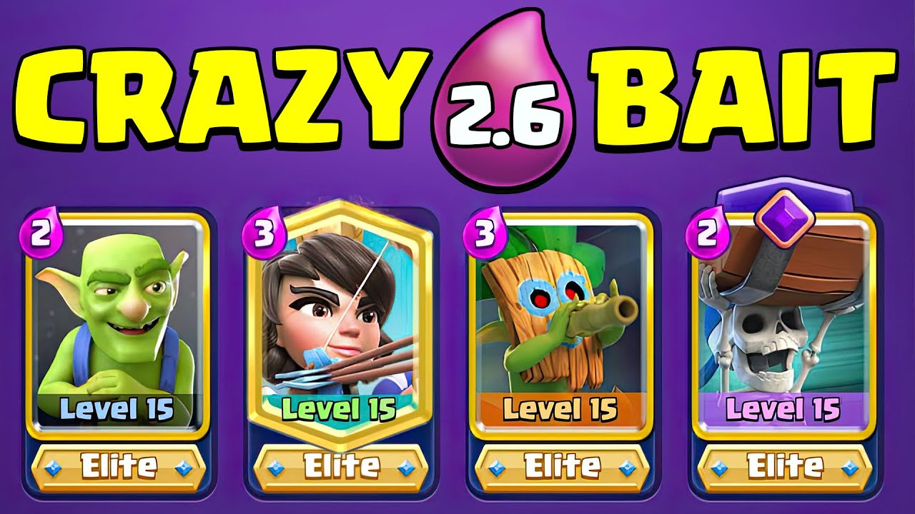 Mortenroyale[eng] Analyzing The Powerful 2 6 Log Bait Cycle Deck In Clash Royale