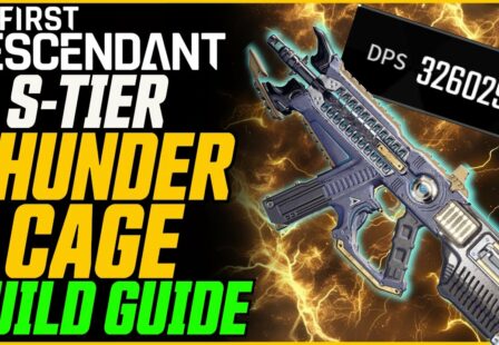 moxsy s tier thunder cage build the first descendent best weapons guide